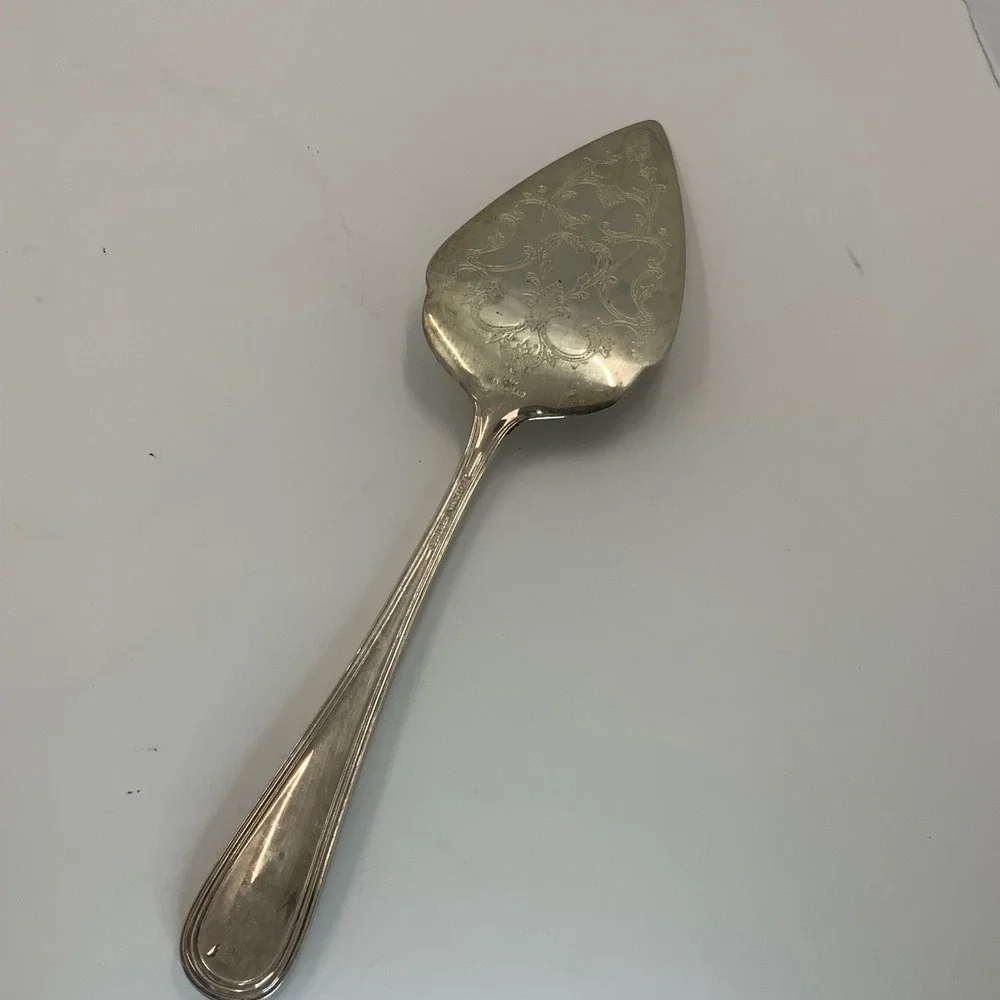 Vintage Gorham Heritage Silverplate Silver 10.5 Inch Pie‎ Server
